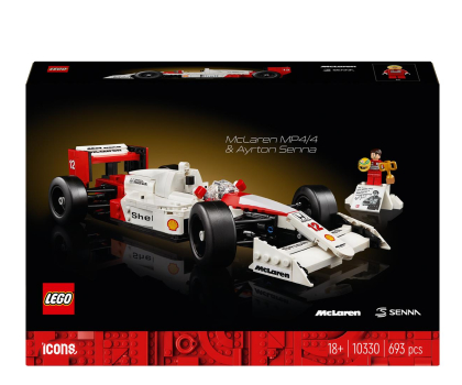 Klocki LEGO® LEGO Icons 10330 McLaren MP4/4 i Ayrton Senna
